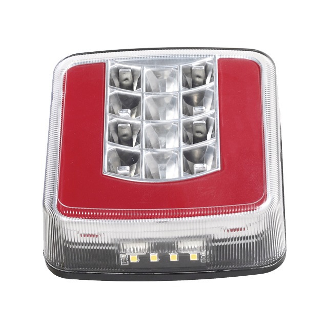 FEU Arriere Gauche Carre 4 Fonctions LED 12-24V référence fournisseur 1216772B